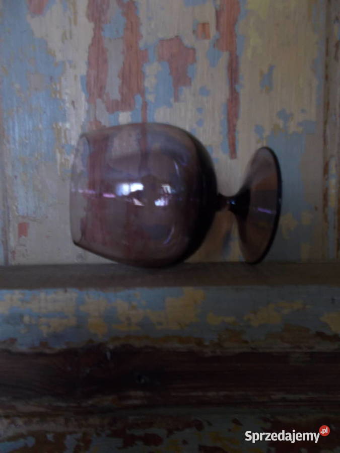 Kieliszek Oberżyna Lata PRLVintage Szczecin