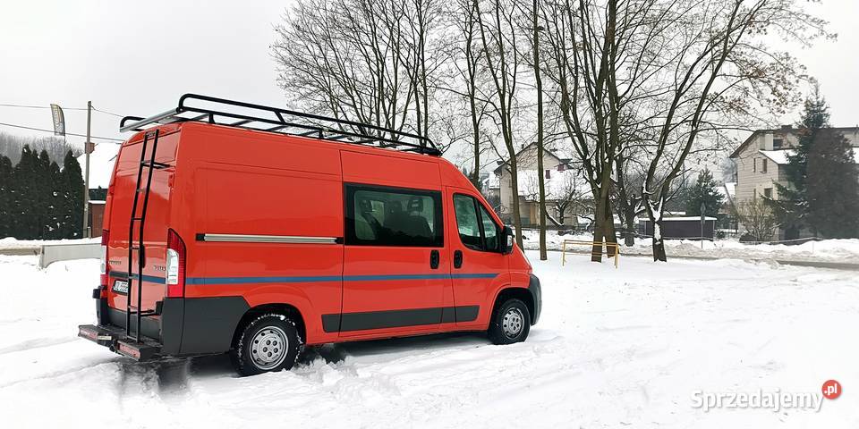 Peugeot Boxer 22HDI 120 E5 L2H2 Beygadówka 6 elektryczne szyby Motoryzacja Olkusz