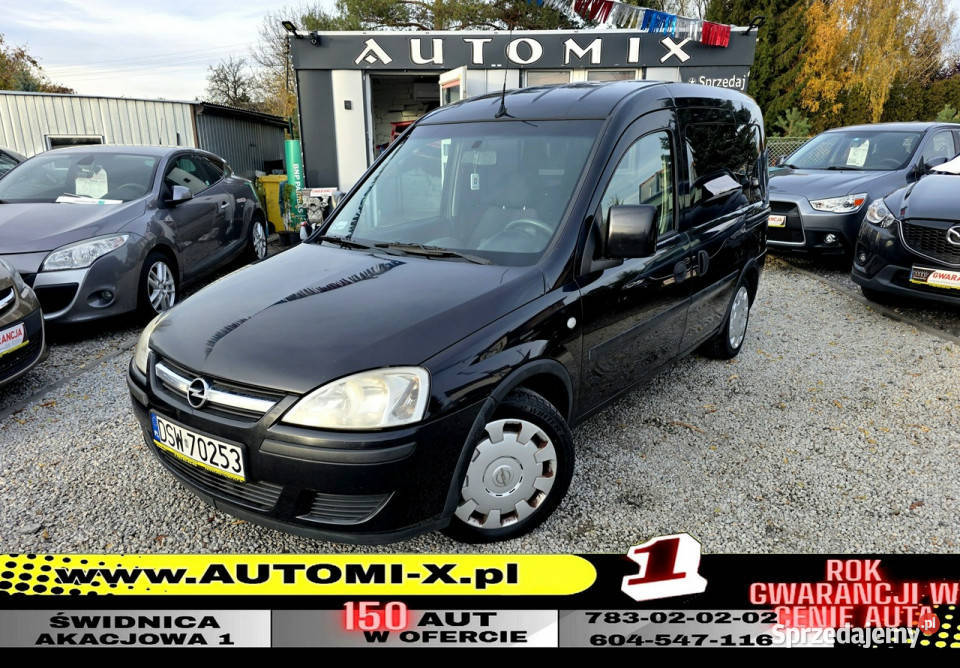 Opel Combo SPRZEDANY Super stan Klimahak lakier metallic Świdnica