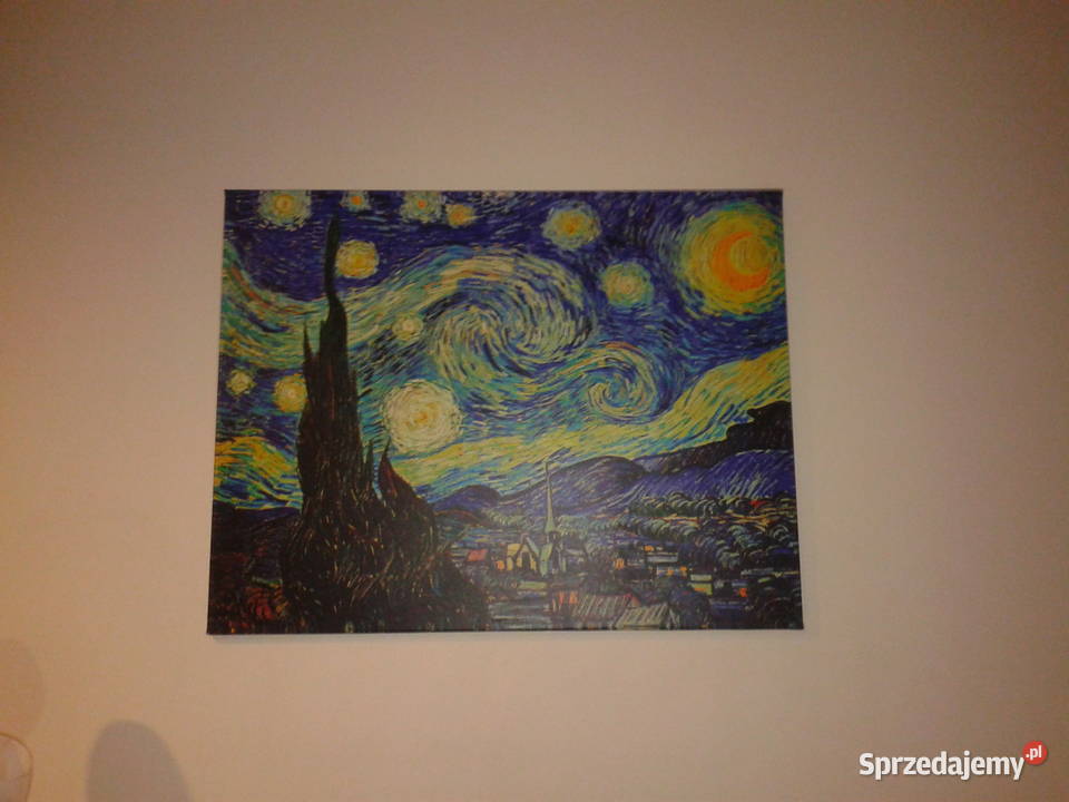 ObrazReprint Van GoghGwiaździsta noc 90x70 300 Z Łódź