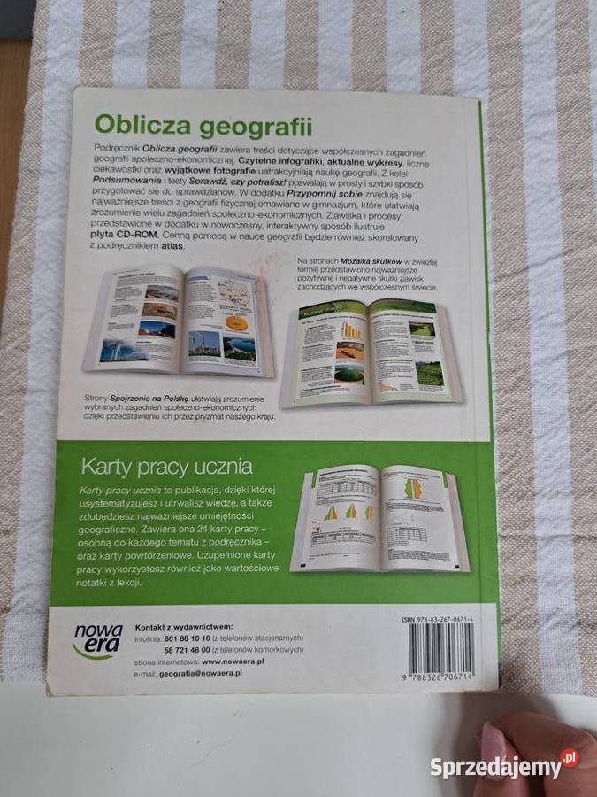 Oblicza geografii podręcznik CD Zakres Trąbki Wielkie sprzedam