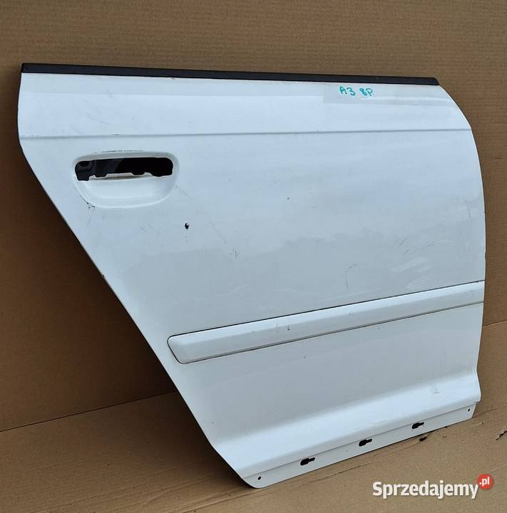 AUDI A3 8P 5D SPORTBACK DRZWI PRAWY TYŁ PRAWE