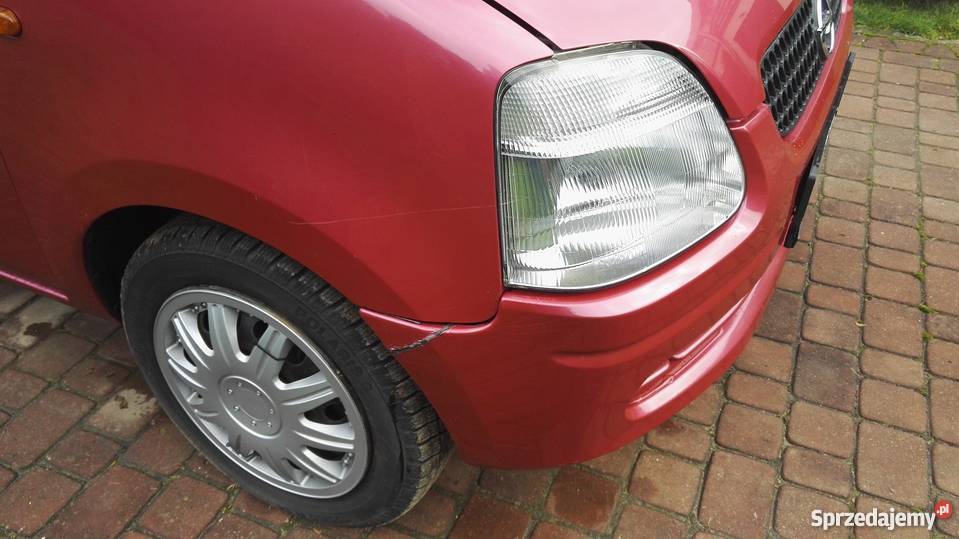 Opel Agilla Pakowny miejski samochodzik