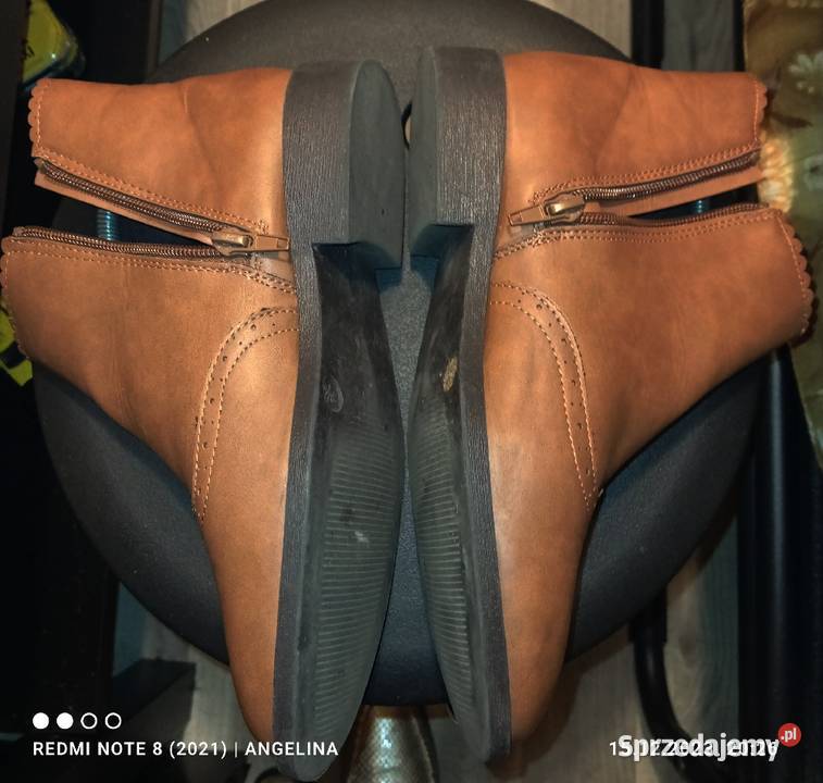 Sztyblety Boot Collection Girls karmelowe Łódź sprzedam