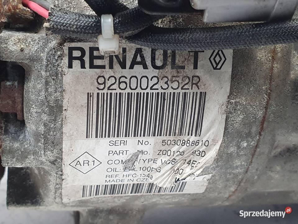 SPRĘŻARKA KLIMATYZACJI Renault Clio IV 15 DCI osobowe Chełm