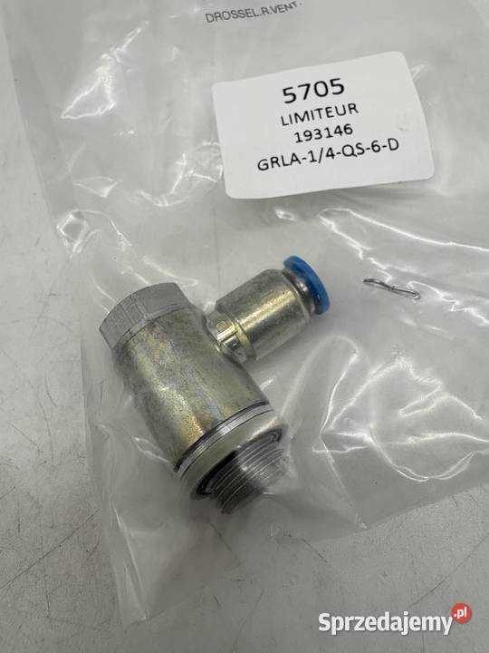 Festo GRLA14QS6D 193146 Zawór dłzwrotny Warszawa sprzedam