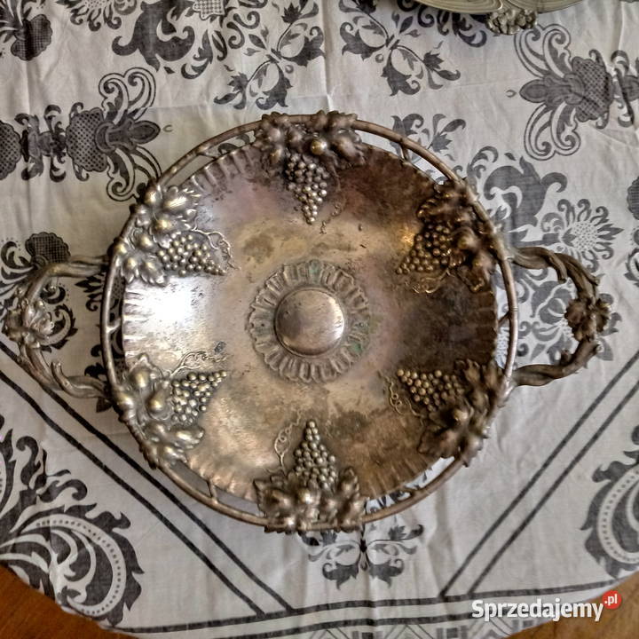 TalerzPlater z pieczęcią braci Henneberg Łódź