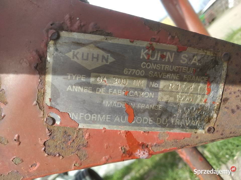 Zgrabiarka Karuzelowa KUHN GA 300 GM Firlej