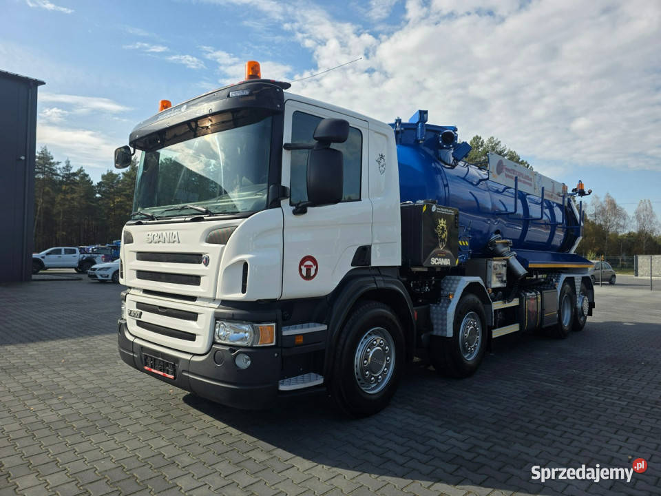 Scania LARSEN FlexVAC 311P Ładowarka próżniowa 165500km Motoryzacja sprzedam