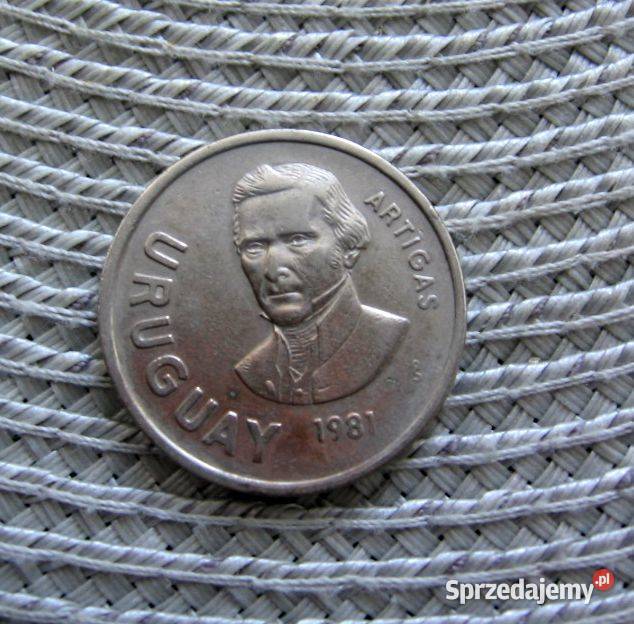 Urugwaj 10 Peso 1981r Artigas Kalisz