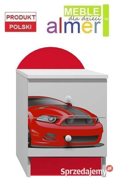 AUTO 10 N18 szafka nocna dziecięca 40x40 w65 Gubin