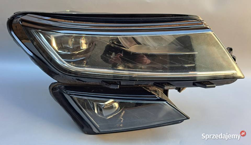 Lampa Prawa Skoda Kodiaq I Full LED 566941016F Oświetlenie Mielęcin