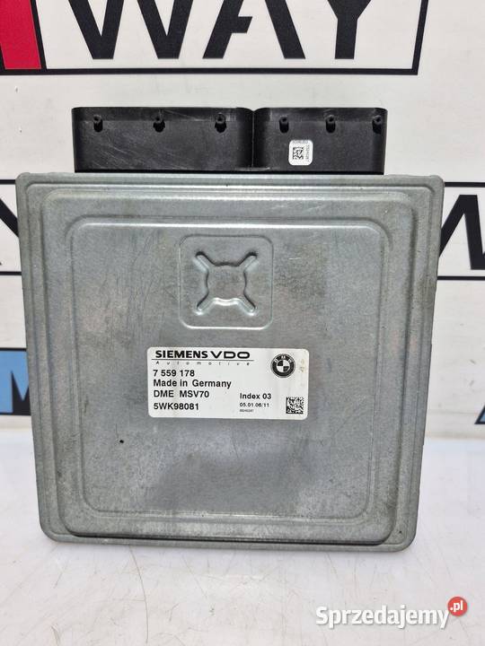 BMW E60 E61 E90 E91 MODUŁ STEROWNIK KOMPUTER
