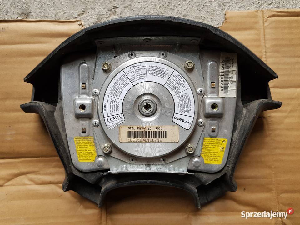 Poduszka Kierownicy Opel Poduszki powietrzne Łagów sprzedam