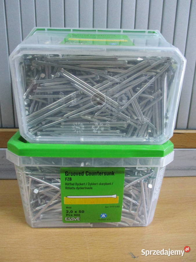 Essve gwóźdź ryflowany ocynk 20x50 Art 777100 Materiały budowlane Mogilno