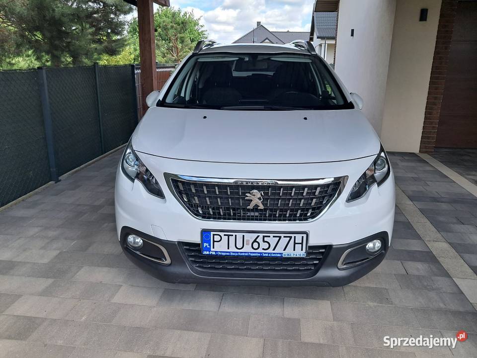 Peugeot 2008 15 blueHDI 2019 LED NAVI przyciemniane szyby Słodków-Kolonia