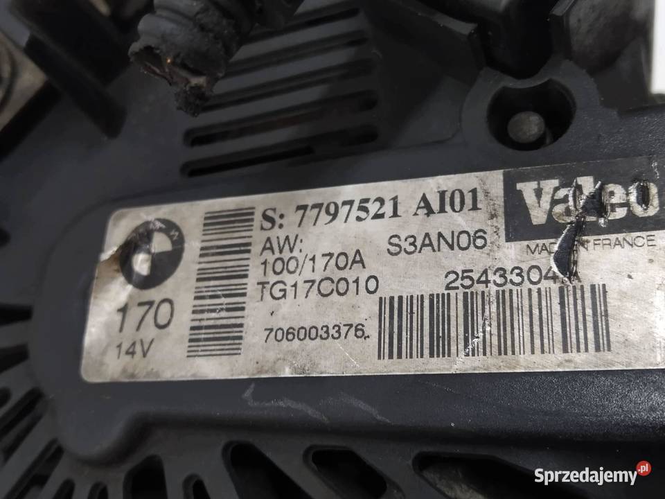 ALTERNATOR 7797521 20 D M47 Bmw Seria 5 V