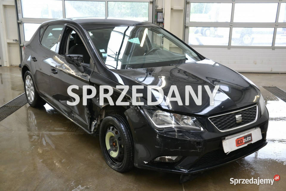 Seat Leon 16 TDI 105 KLIMA radio uszkodzony Samochody osobowe Kęty