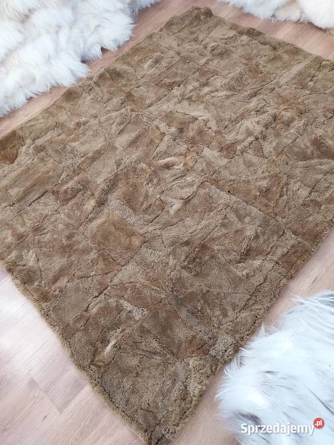 Dywan z Prawdziwych Skór Owczych Naturalnych Szaflary sprzedam