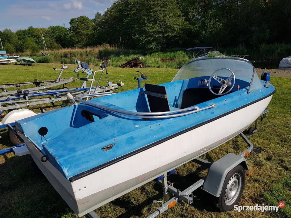 Motorówka Vintage Hellwig sportowa łódź motorowa