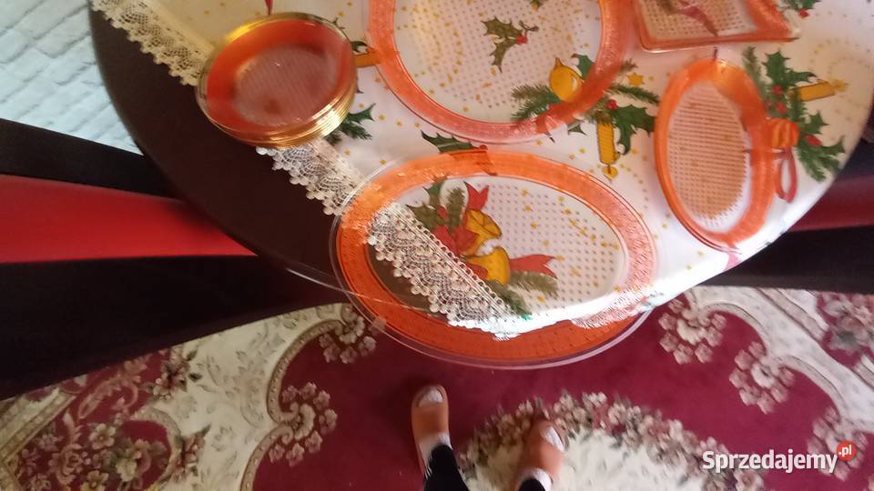 Zastawa stołowaszkło ołowiowe Warszawa sprzedam