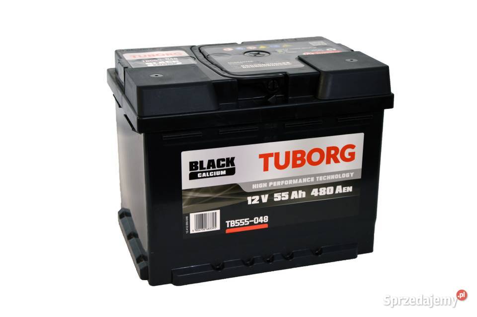 Akumulator Tuborg Black 12V 55Ah 480A Luboń sprzedam