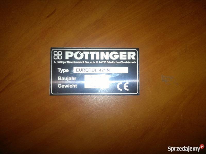 Tabliczki znamionowe do maszyn rolniczych łódzkie Wola Wiewiecka