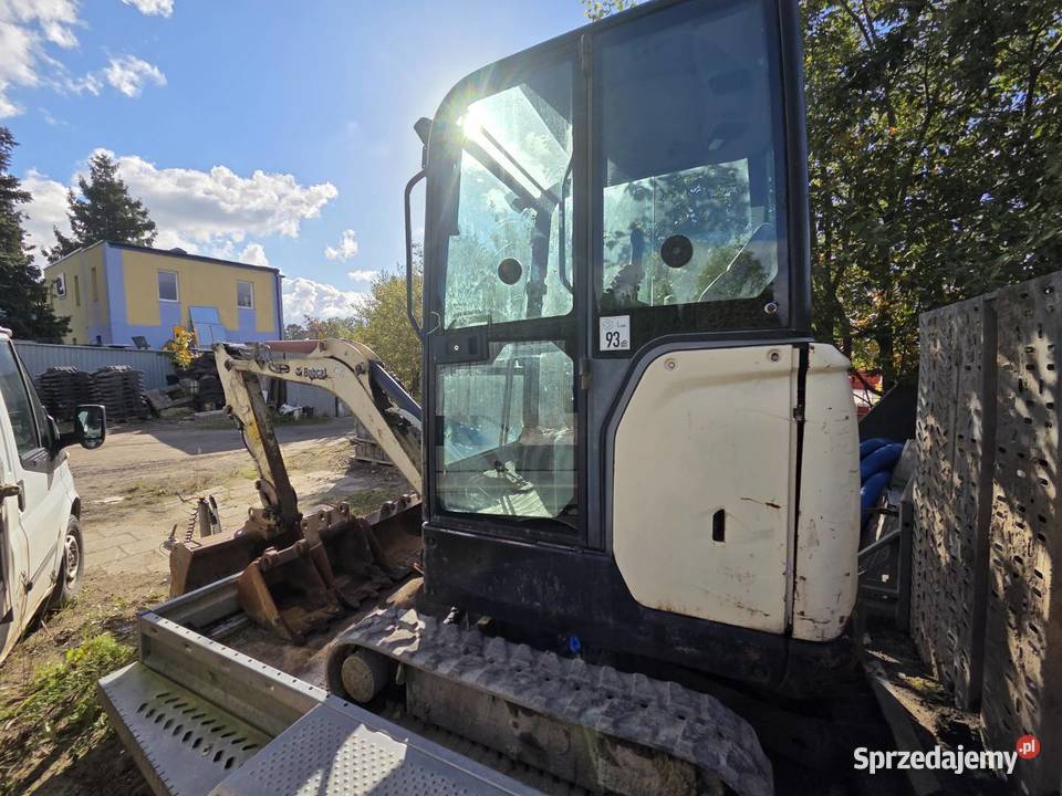Minikkoparka BOBCAT E19 2015 3983 mth syndyka nie Koparki zachodniopomorskie Szczecin