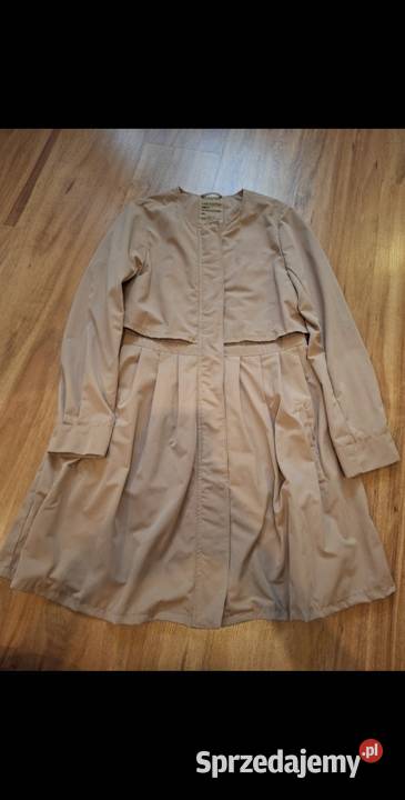 Płaszcz brązowy/beżowy Raniżów