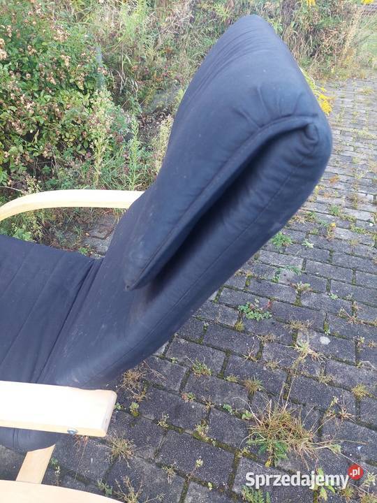 Fotel Ikea czarny Jelenia Góra sprzedam