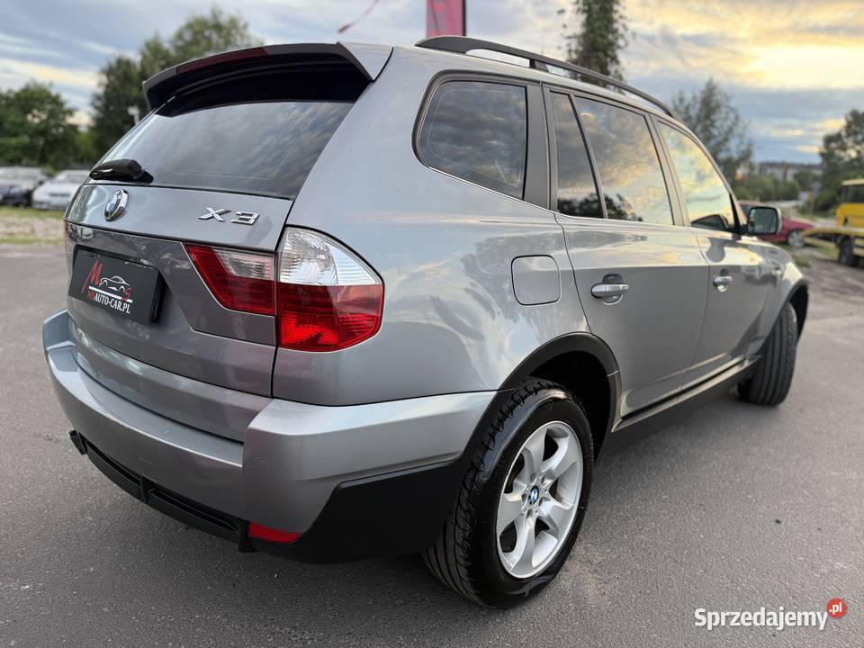 BMW X3 4x4 Klima Skóry Manual Isofix Elektryka Zarejestrowany w Polsce X3 Poznań