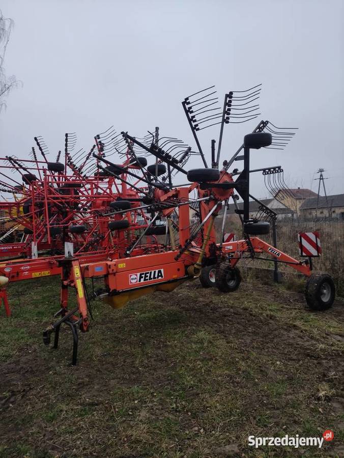 Zgrabiarka Podwójna Pottinger Lely Kuhn Fella Czyżew