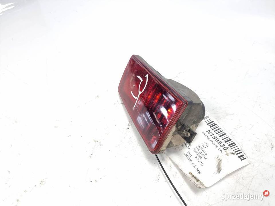 LAMPA PRAWA TYŁ FIAT DUCATO III 469607486 Lipno sprzedam