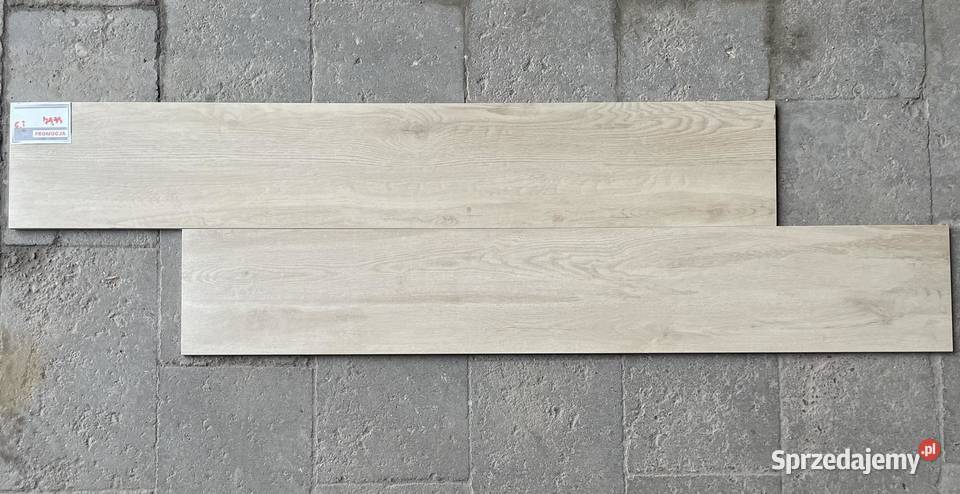 Piękne płytki drewnopodobne PERUGIA CREAM 20X120 Józefosław