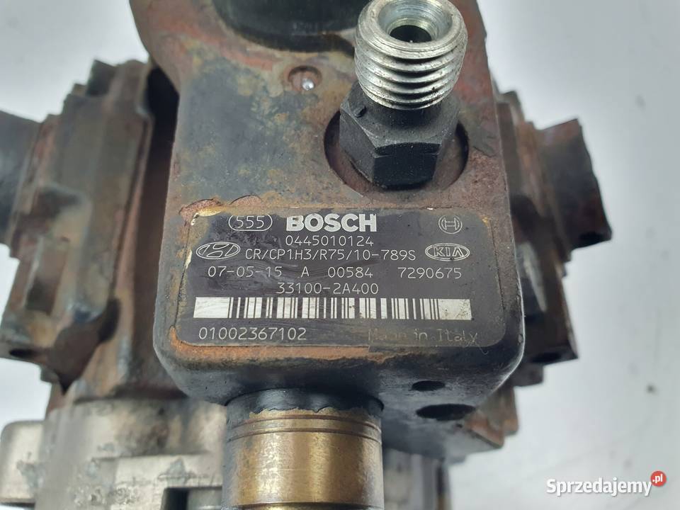 POMPA WTRYSKOWA Kia Ceed 16 CRDI 0445010124 Chełm