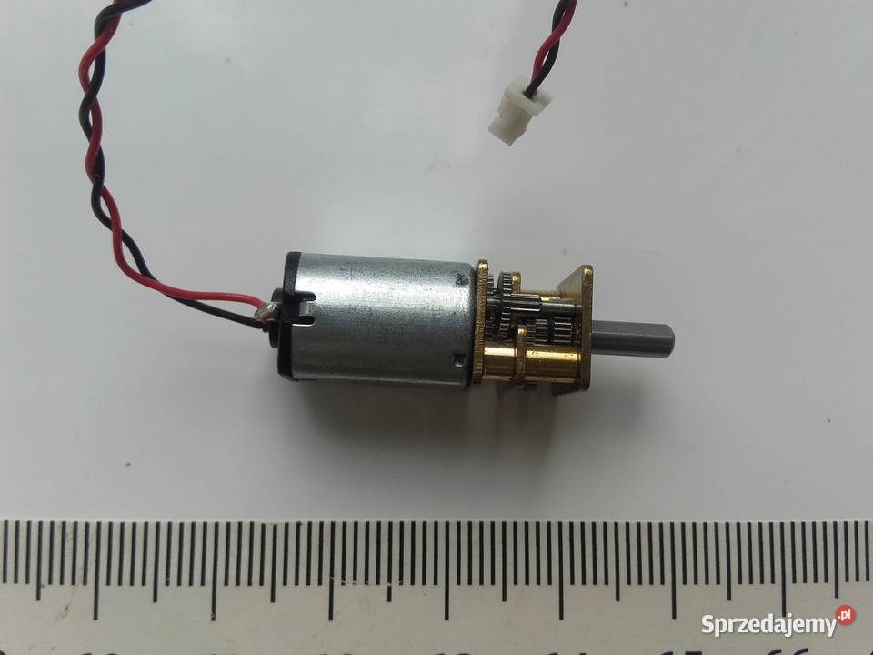 Silnik Micro GA12N20 3V6V z przekładnią 14 lat+ Bydgoszcz sprzedam