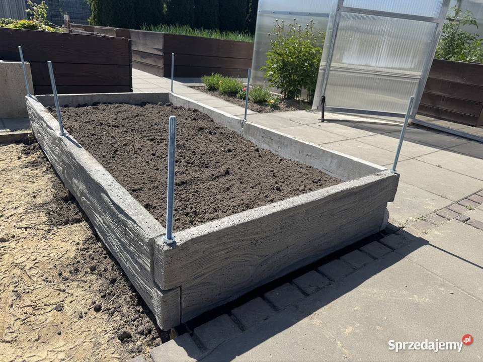 Deska betonowa na warzywniak grządki podwyższone mazowieckie Wierzbica