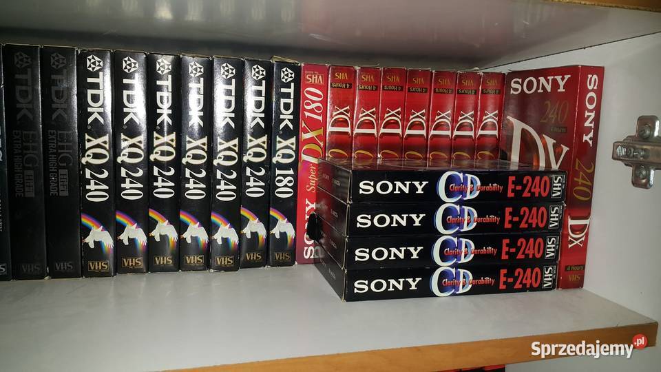 Kasety VHS mazowieckie Warszawa