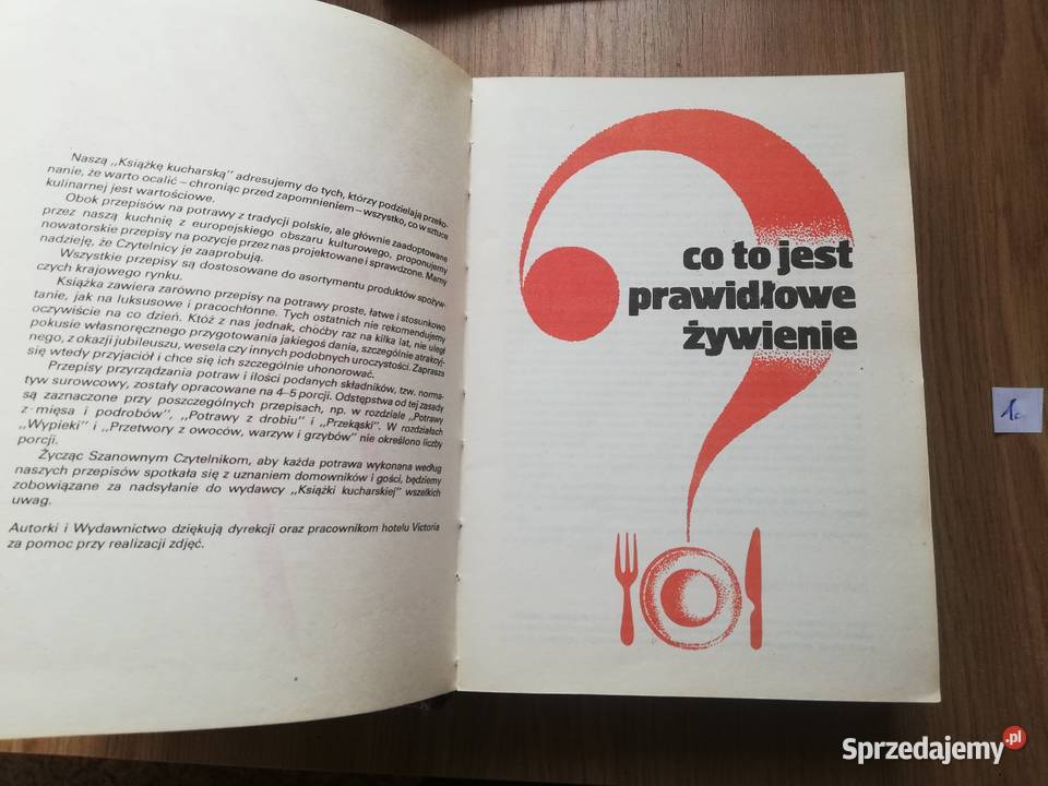 Książka Kucharska 1983r Warszawa