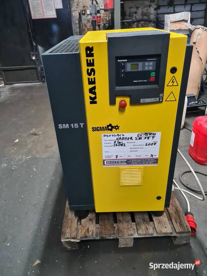 Kompresor śrubowy KAESER SM 15 T 9 Kw