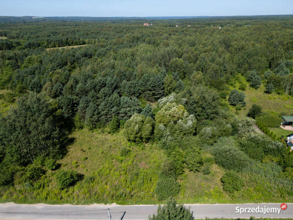 Ustawna zielona działka budowlana1535m2 Janik