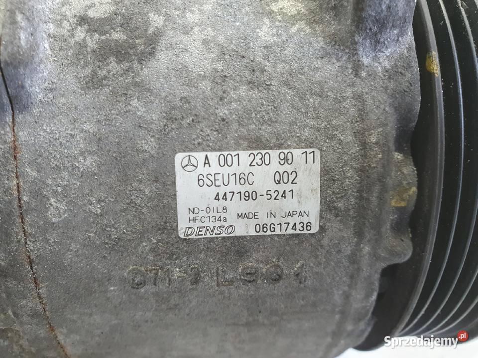 SPRĘŻARKA KLIMATYZACJI Mercedes W169 17 8V pompa lubelskie Chełm sprzedam