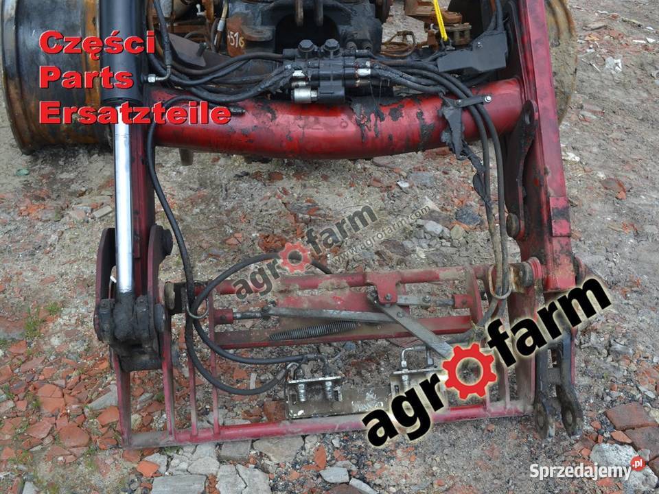 Case Maxxum 125 części silnik skrzynia biegów Byków sprzedam