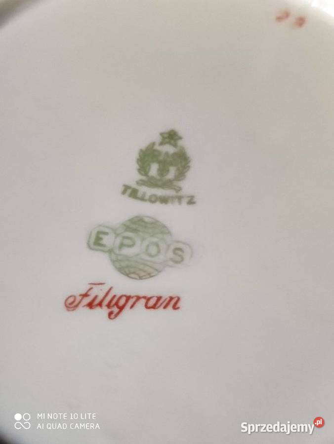 Talerzyki deserowe RS Tillowitz Gdynia