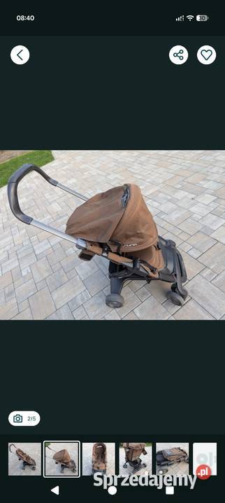 Wózek spacerówka Nuna Spacerówki małopolskie Nowy Sącz