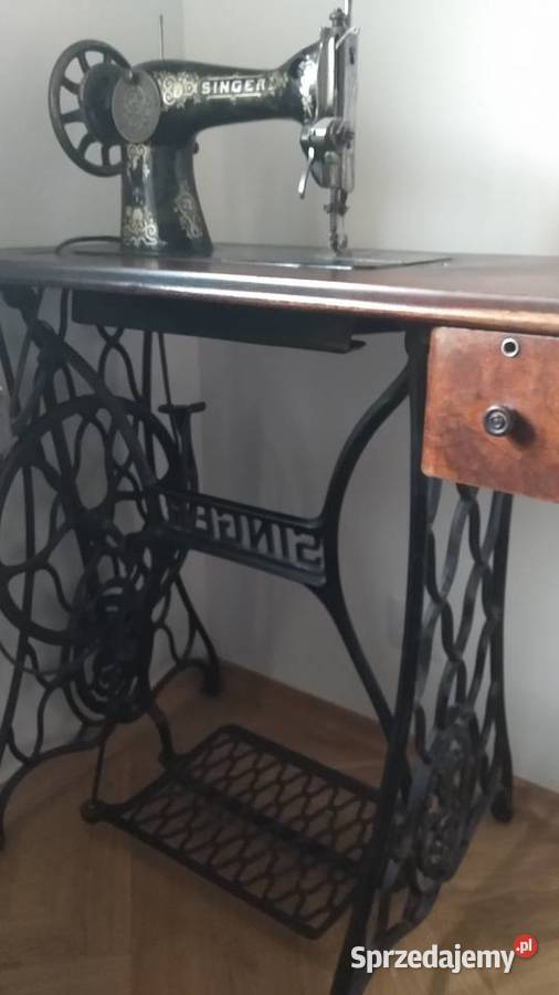 Stara maszyna do szycia SINGER z roku 1908 Chorzów sprzedam