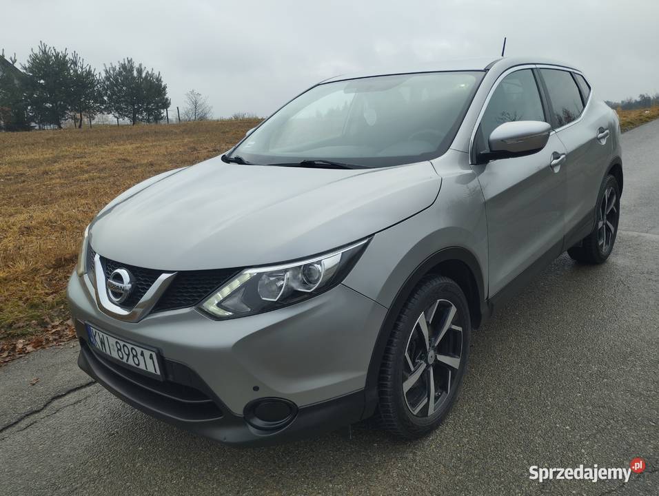 Nissan Qashqai 2014 r 14 benzyna manualna Motoryzacja Kraków