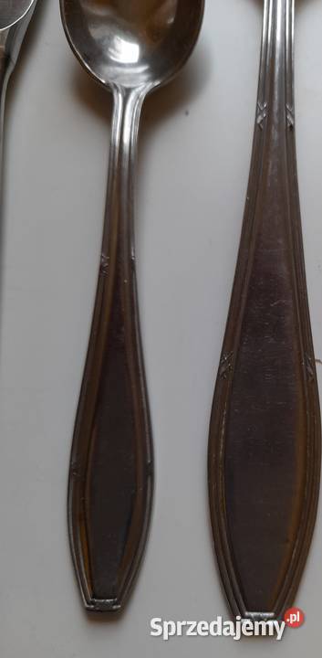 Retro Vintage Sztućce HEFRA PRL Sygnatura 12