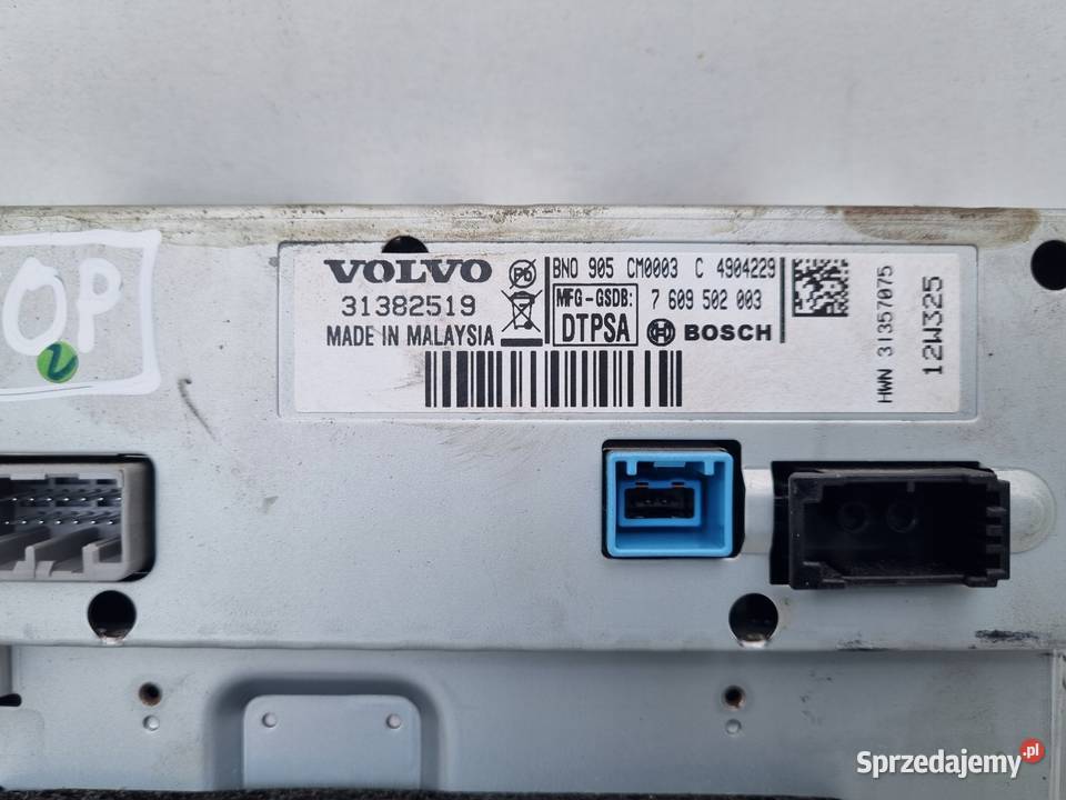 Volvo VOLVO V60 I S60 II XC60 I EKRAN NAWIGACJI