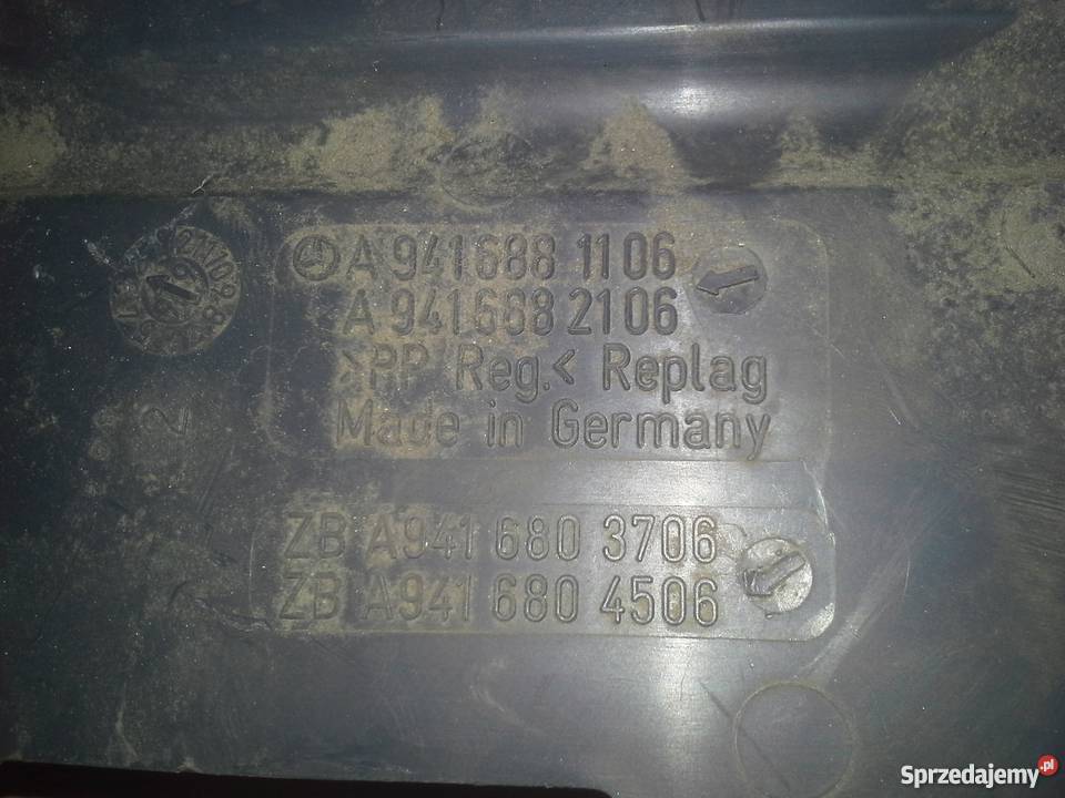 9416881106 panel dolny actros mercedes śląskie Kłobuck